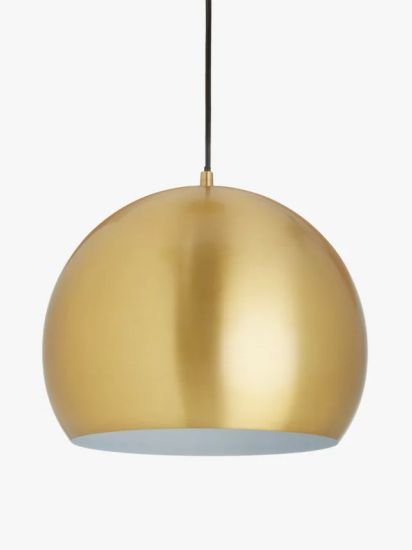 Pendant Ceiling Light, Antique Brass