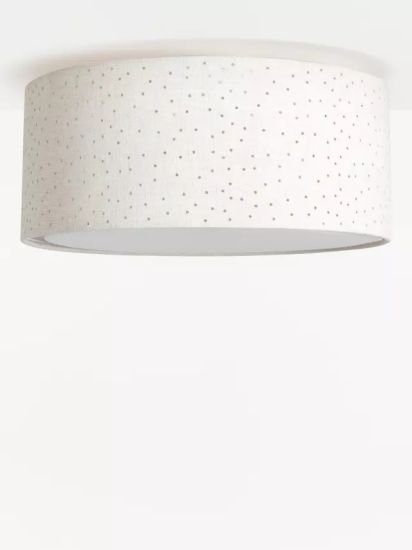 Semi Flush Ceiling Light, Natural