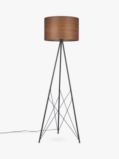 Floor Lamp, Walnut